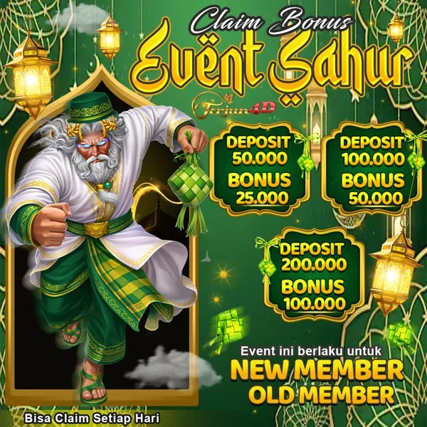 TERIMA4D Bonus Member Baru 100%